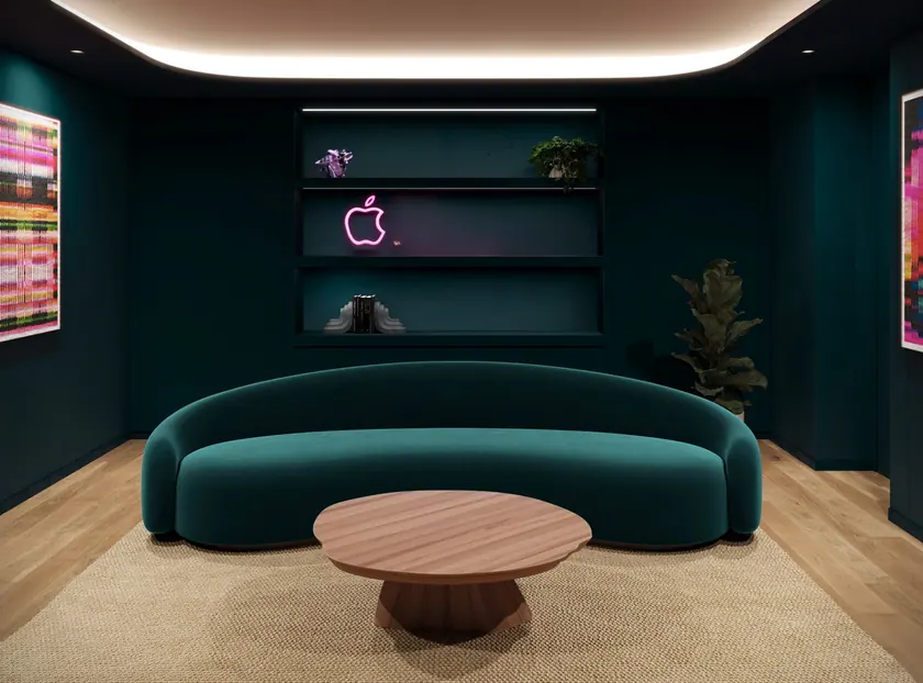 Apple Music: vista de la sala de escucha