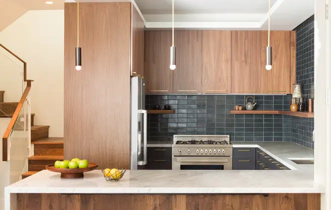Grove Street Residences: Kitchen Wide