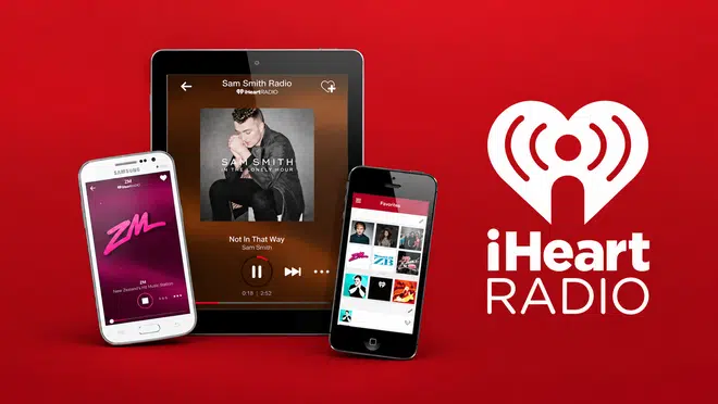 iHeart: dispositivo de radio vintage en el proyecto iHeartRadio