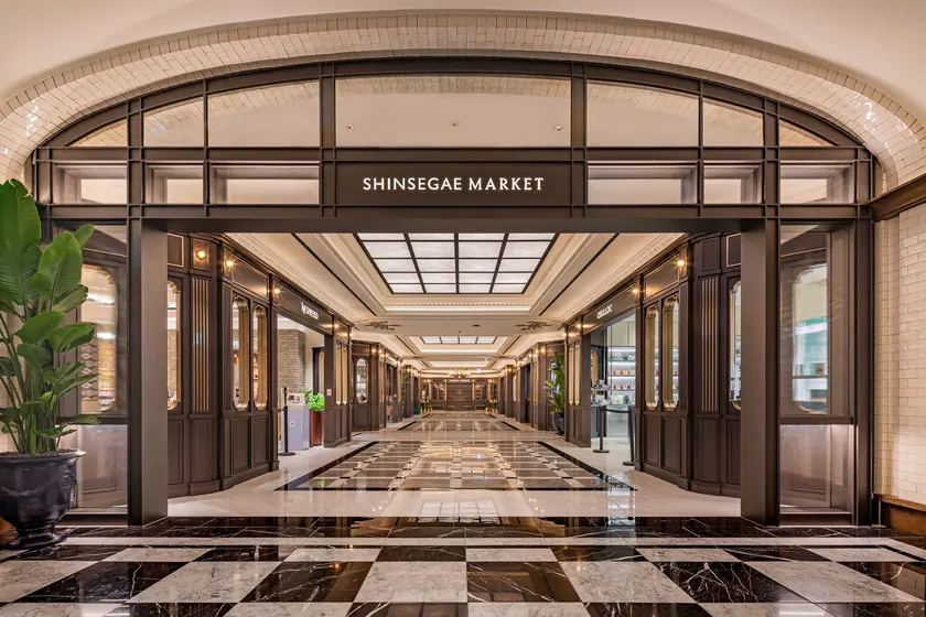 Roman & Williams: fotografía de referencia de espacios comerciales de Shinsegae Gangnam